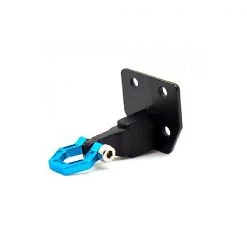 Fastrax Deluxe Aluminium Bumper Mount Plate Shackle Blue