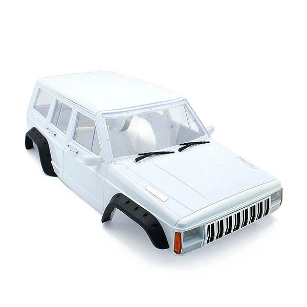 Fastrax 1/10 Rockee Fullcab Interior Hard Crawler Bodyshell 313mm - White