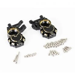 Fastrax TRX-4 Brass BK Front Steering Knuckles (2)
