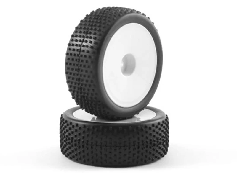 Fastrax Block 1/10th Buggy Tyres (2) - Front