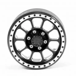 Fastrax Aluminium Beadlock TEN 1.9in Wheels (2) - Black