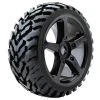 Fastrax 1 8 Truggy Arrow MTD ON 5spoke Black 0 Offset(pr)
