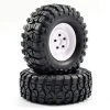 Fastrax 1:10 Crawler BedRock 1.9in Scale Steel Wheel 108mm - White