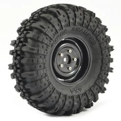 Fastrax 1 10 Crawler Swamper 1.9 Scale Wheel 118mm Tyre 1.9in (Black)