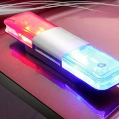 Fastrax Police Roof Light Set W/ LED's