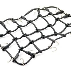 Fastrax Elastic Luggage Net With Hooks 190mm X 110mm (Black)