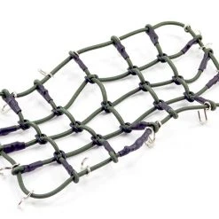 Fastrax Elastic Luggage Net With Hooks 190mm X 110mm (Nato Green)