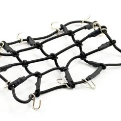 Fastrax Elastic Luggage Net With Hooks 130mm X 110mm (Black)