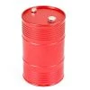 Fastrax Anodised Oil Drum With Removable Lid - Red