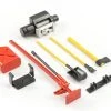 Fastrax Scale 6 Piece Tool Set Red/ Yellow