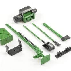 Fastrax Scale 6 Piece Tool Set Green/ Black