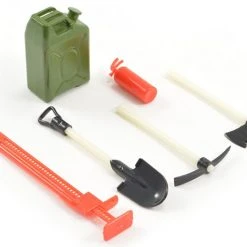 Fastrax Type-B Scale 6 Piece Painted Tool Set