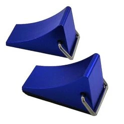 Fastrax Wheel Chock Set (2pc) Blue