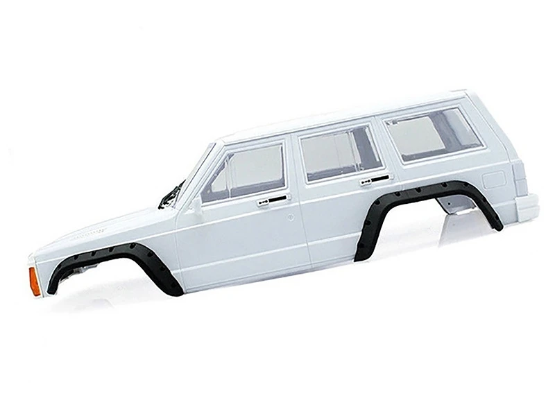 Fastrax 1/10 Rockee Fullcab Interior Hard Crawler Bodyshell 313mm - White - Image 4