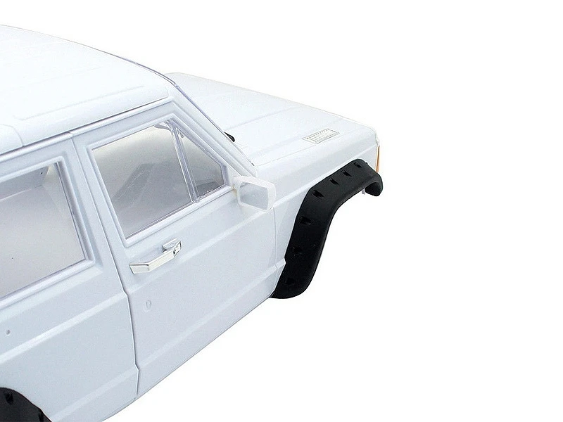 Fastrax 1/10 Rockee Fullcab Interior Hard Crawler Bodyshell 313mm - White - Image 6