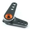 Fastrax 24T Black Aluminium 3in1 Servo Horn (HITEC)