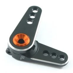 Fastrax 24T Black Aluminium 3in1 Servo Horn (HITEC)