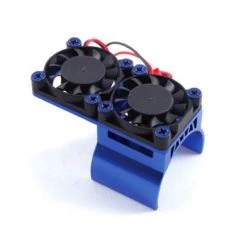 Fastrax Aluminium Twin Fan Heatsink Unit (Blue)