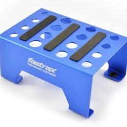 Fastrax Aluminium Pit Stand With Magnetic Strip - Blue