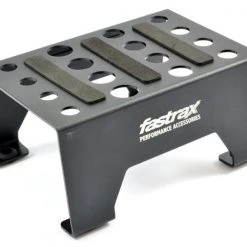 Fastrax Aluminium Pit Stand With Magnetic Strip - Black