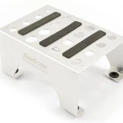 Fastrax Aluminium Pit Stand With Magnetic Strip - Silver