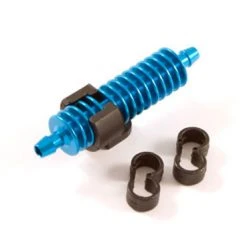 Fastrax 1/8th Exhaust Gas Cooler - Blue