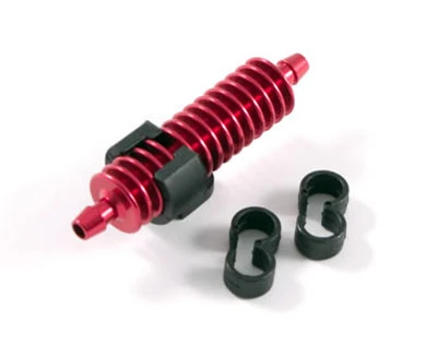 Fastrax 1/8th Exhaust Gas Cooler - Red