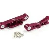 Fastrax Arrma Rear Aluminium Lower Suspension Mounts - Kraton/ OutCast/ Senton/ Typhon - Red