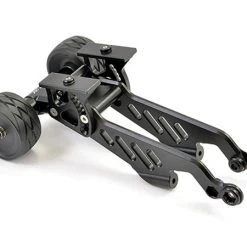 Fastrax Arrma Rear Wheelie Bar/ Wing Mount - Black