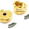 Fastrax TRX-4 Heavy Duty Brass Steering Gear Cover (76g Per Cover) (2)