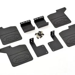 Fastrax Rubber MudFlaps And Aluminium Mounts For TRX-4 Land Rover Defender